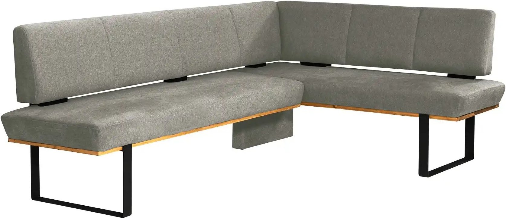 Eckbank Philip ¦ grau ¦ Maße (cm): B: 225 H: 88 T: 175.0 Bänke > Eckbänke - Höffner