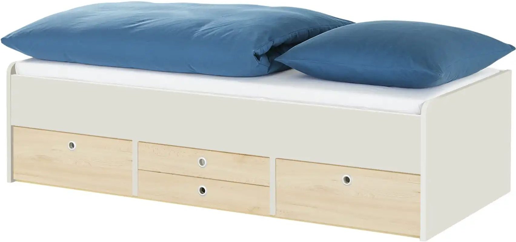 Schubkastenbett Grow Up ¦ grau ¦ Maße (cm): B: 97 H: 54,5 Betten > Bettgestelle - Höffner