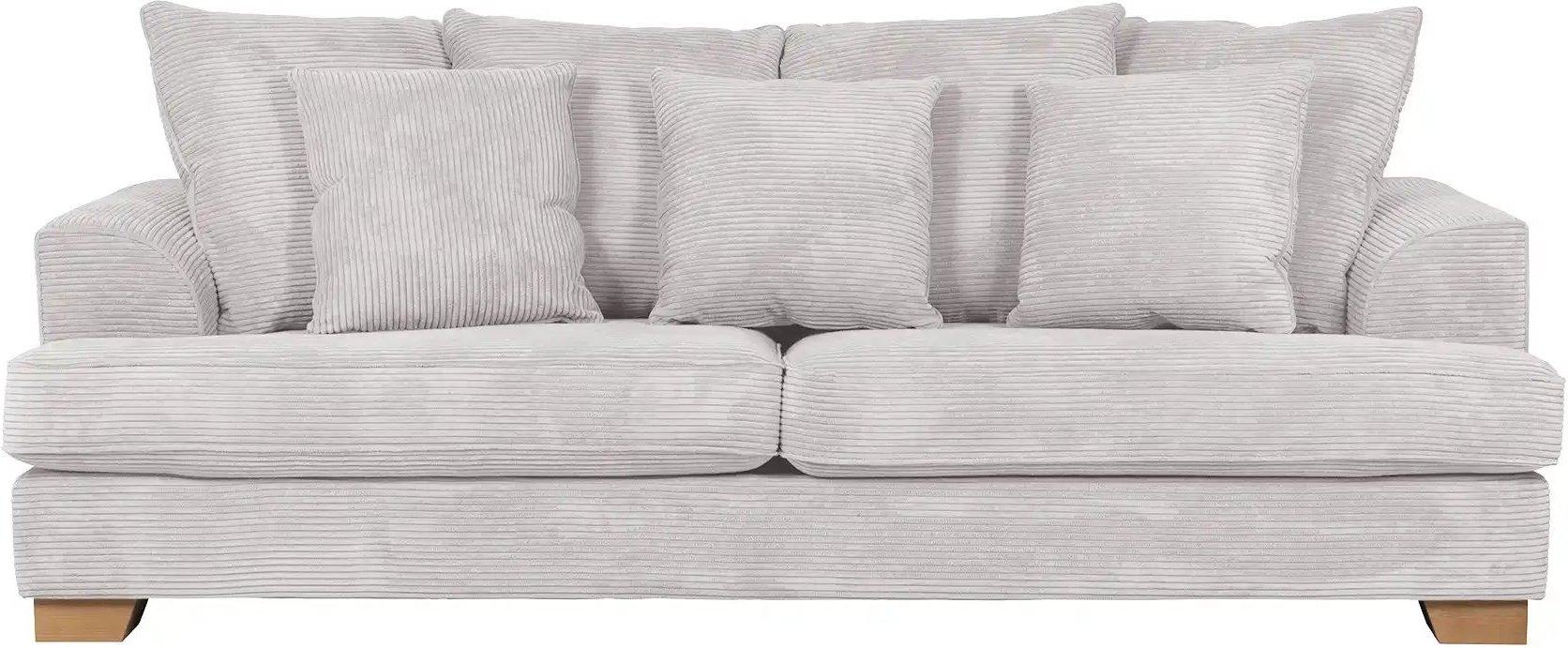 SOHO Sofa  Franka ¦ weiß ¦ Maße (cm): B: 231 H: 87 T: 103.0 Polstermöbel > Sofas > 3-Sitzer - Höffner