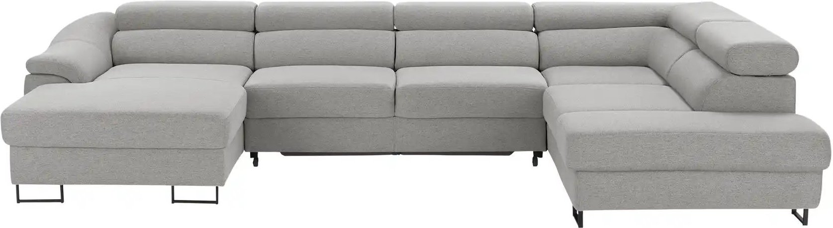 switch Ecksofa Lavos ¦ grau ¦ Maße (cm): B: 346 H: 85 T: 221.0 Polstermöbel > Sofas > Schlafsofas - Höffner