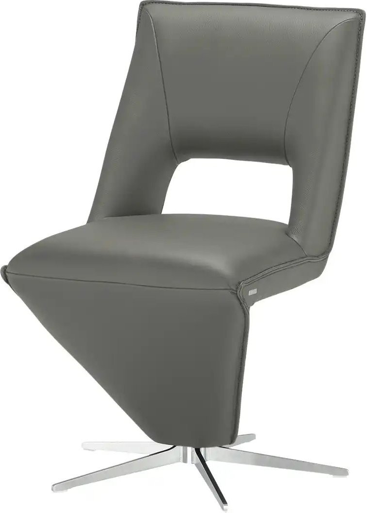 KOINOR Polsterstuhl drehbar Merlin ¦ grau ¦ Maße (cm): B: 51 H: 89 T: 64.0 Stühle > Schwingstühle - Höffner
