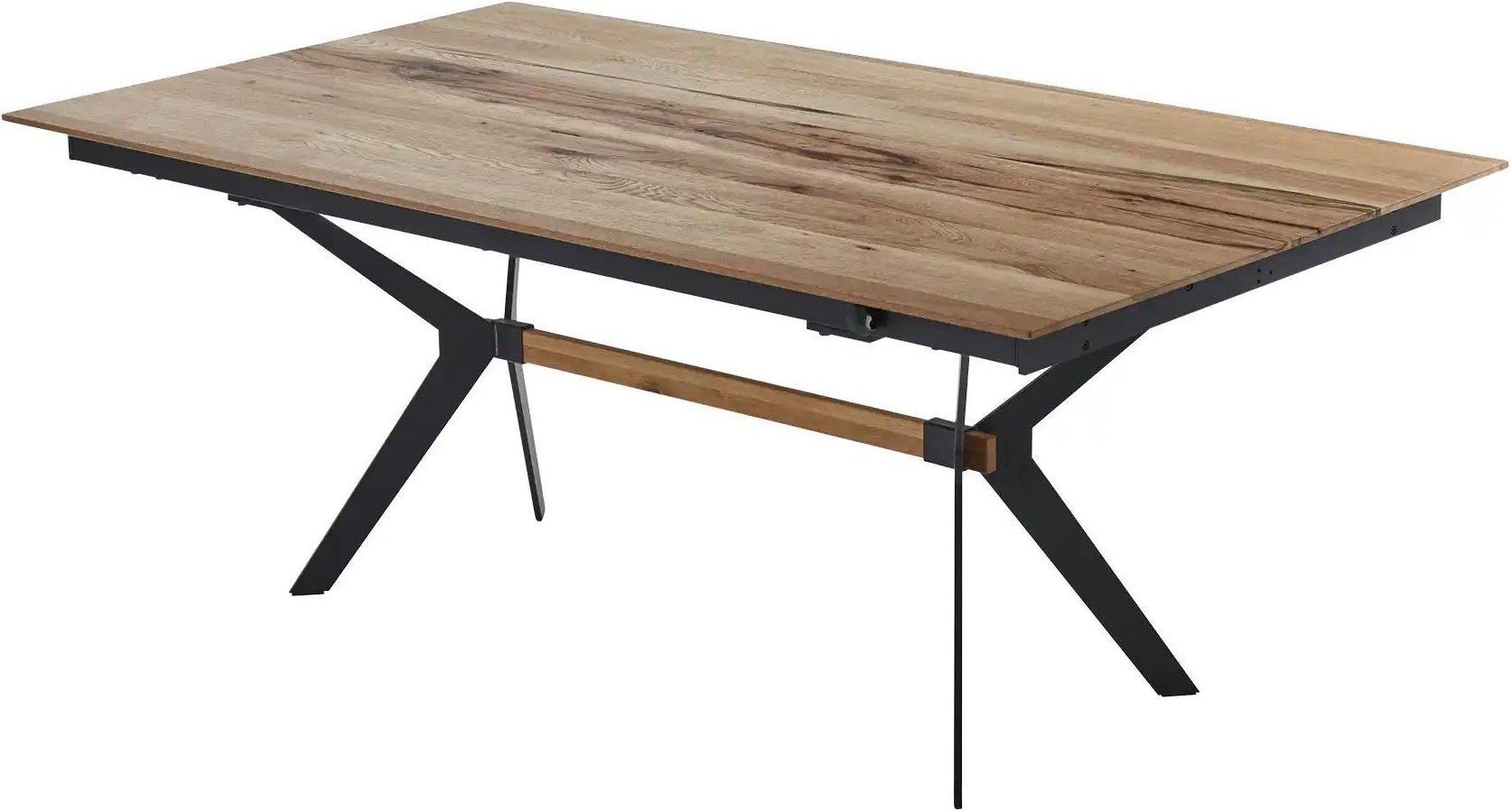 Esstisch ausziehbar Borneo ¦ holzfarben ¦ Maße (cm): B: 100 H: 76 Tische > Esstische > Esstische massiv - Höffner