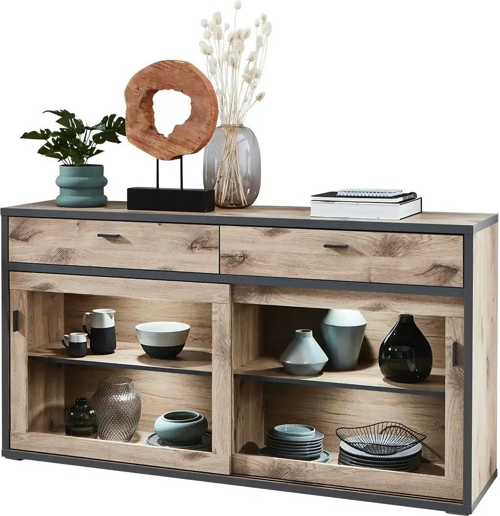 uno Sideboard Orlando ¦ holzfarben ¦ Maße (cm): B: 171 H: 91 T: 44.0 Kommoden & Sideboards > Sideboards - Höffner