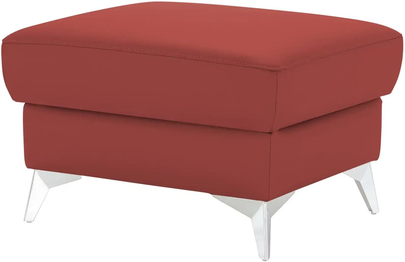 uno Hocker  Apollo ¦ rot ¦ Maße (cm): B: 70 H: 44 T: 60.0 Polstermöbel > Hocker - Höffner