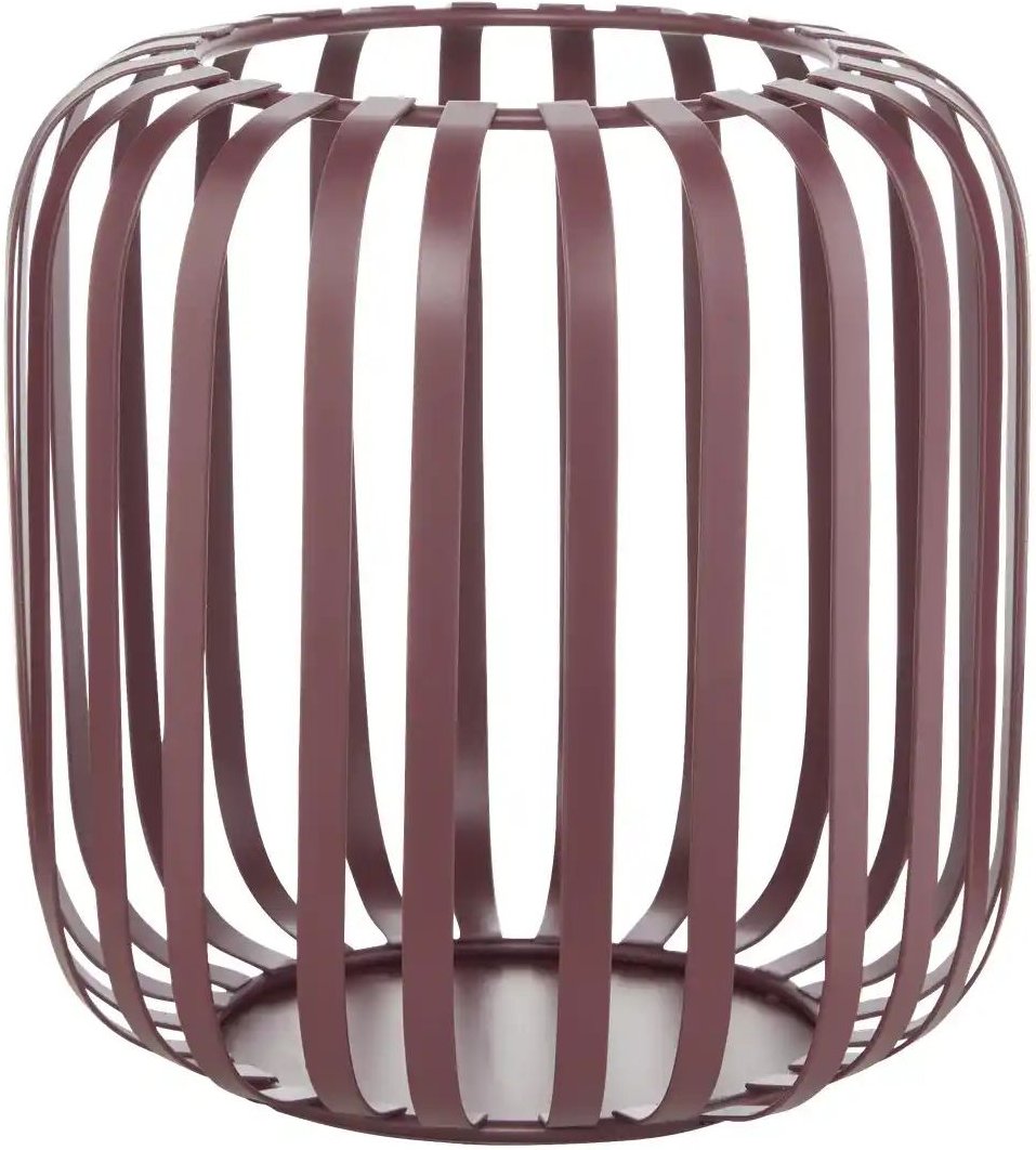 HOME STORY Windlicht   ¦ lila/violett ¦ Metall ¦ Maße (cm): H: 14,5  Ø: 13.8 Accessoires > Kerzen & Kerzenständer - Höff...