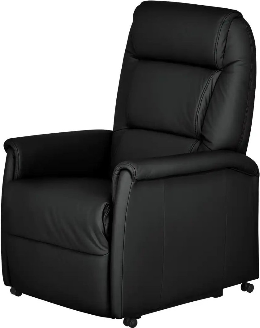 Thumbnail - himolla Fernsehsessel Leder 9773 ¦ schwarz ¦ Maße (cm): B: 74 H: 110 T: 85.0 Polstermöbel > Sessel > Fernsehsessel - Höf...