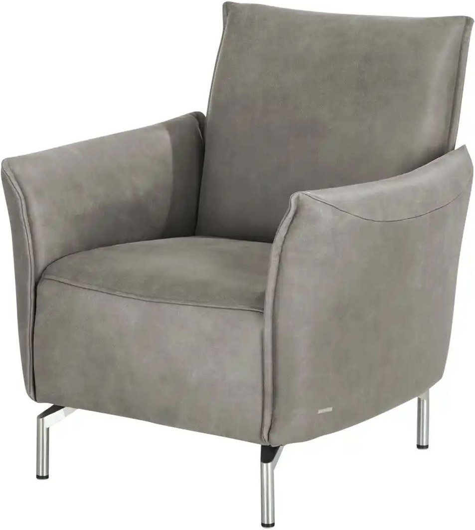 KOINOR Einzelsessel Vanda ¦ grau ¦ Maße (cm): B: 78 H: 87 T: 79.0 Polstermöbel > Sessel > Fernsehsessel - Höffner