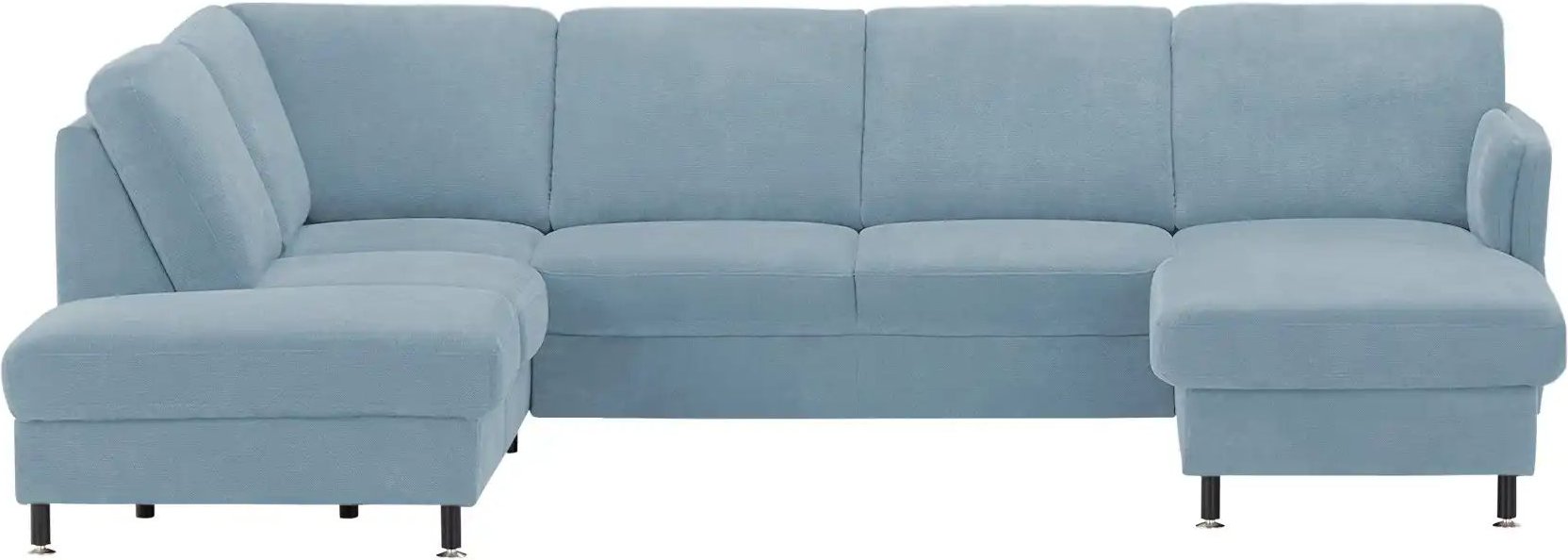 Thumbnail - meinSofa Wohnlandschaft Veit ¦ blau ¦ Maße (cm): B: 305 H: 90 T: 200.0 Polstermöbel > Sofas > Wohnlandschaften - Höffne...