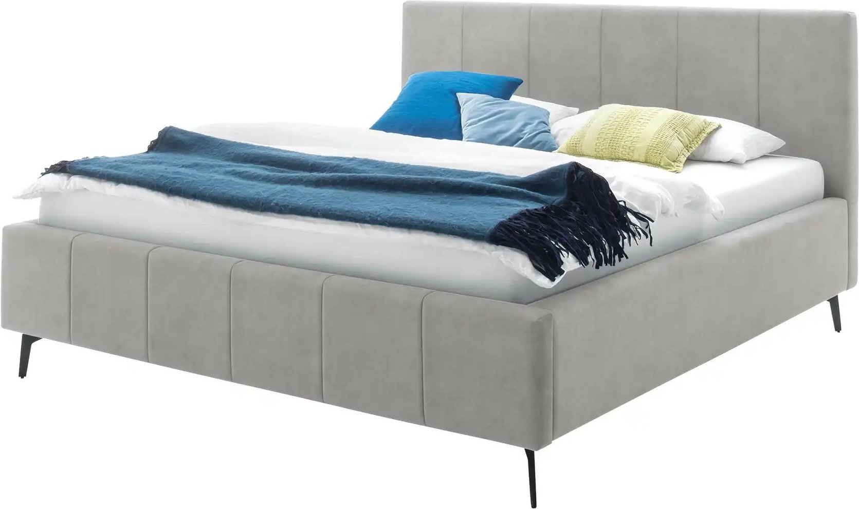 Polsterbett  Lizzano ¦ grau ¦ Maße (cm): B: 174 H: 114 Betten > Komfortbetten - Höffner