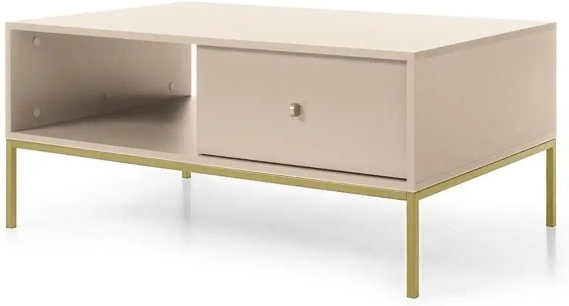 Couchtisch Molly ¦ beige ¦ Maße (cm): B: 103,5 H: 46,2 Tische > Couchtische > Couchtische rechteckig - Höffner