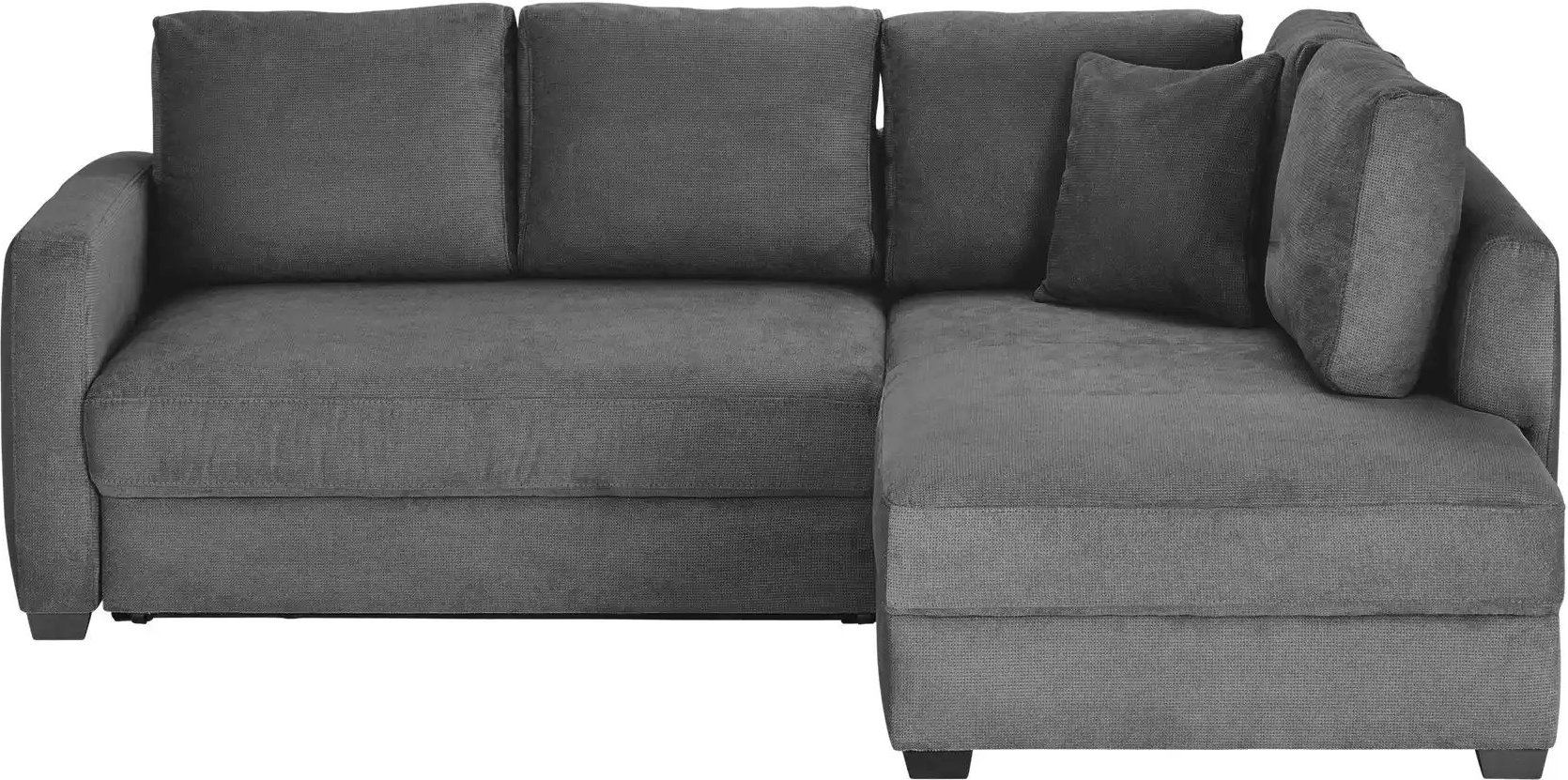 bobb Ecksofa mit Boxspringpolsterung Lisa de Luxe ¦ grau ¦ Maße (cm): B: 235 H: 90 T: 184.0 Polstermöbel > Sofas > Ecks...