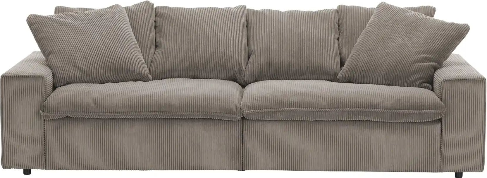 SOHO Big Sofa  Kini ¦ braun ¦ Maße (cm): B: 260 H: 83 T: 120.0 Polstermöbel > Sofas > 3-Sitzer - Höffner