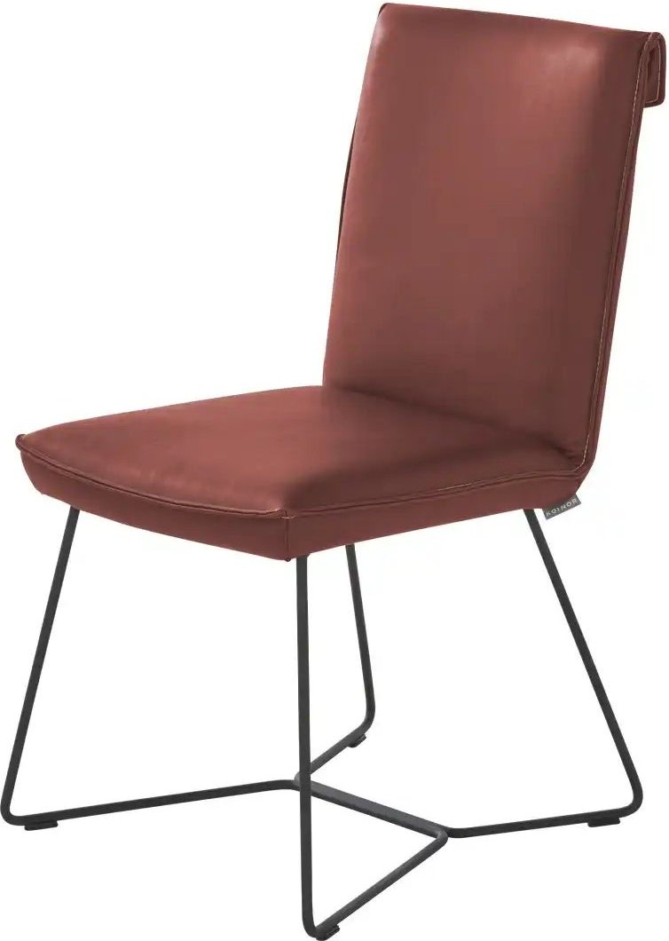 KOINOR Esszimmerstuhl Schwof ¦ rot ¦ Maße (cm): B: 52 H: 90 T: 64.0 Stühle > Küchenstühle > Polster Küchenstühle - Höff...