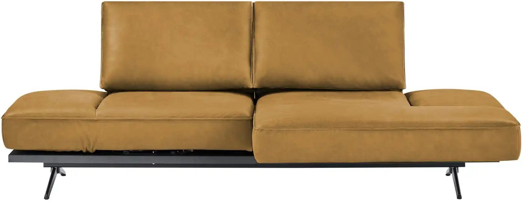 KOINOR Liegensofa Phoenix ¦ gelb ¦ Maße (cm): B: 240 H: 87 T: 132.0 Polstermöbel > Sofas > Einzelsofas - Höffner