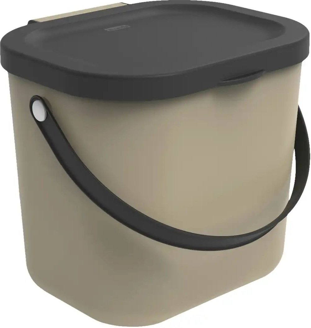 Rotho Müllsystem Albula ¦ braun ¦ Kunststoff ¦ Maße (cm): B: 23,5 H: 20,8 T: 20.0 Küchenzubehör & Helfer > Abfallbehält...