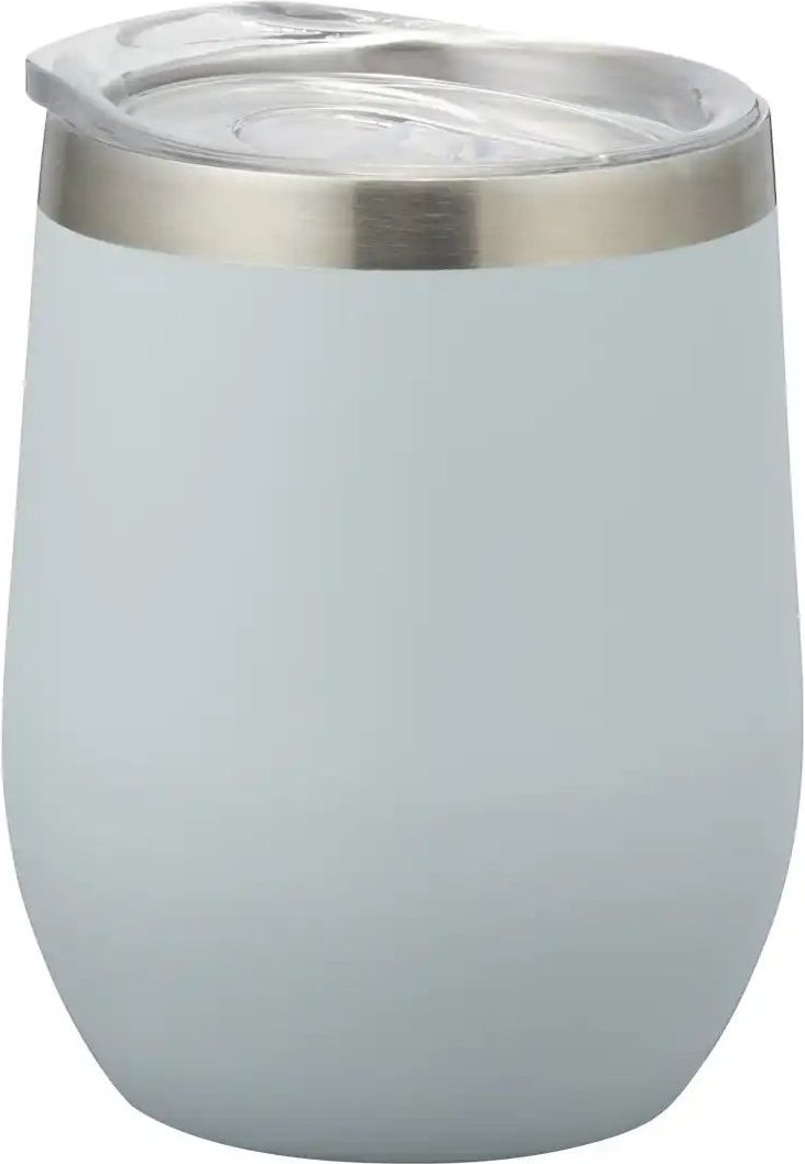 KHG Isolierbecher 350ml ¦ blau ¦ Edelstahl ¦ Maße (cm): B: 8,5 H: 11,5 Kaffee & Tee > Isolierbecher - Höffner