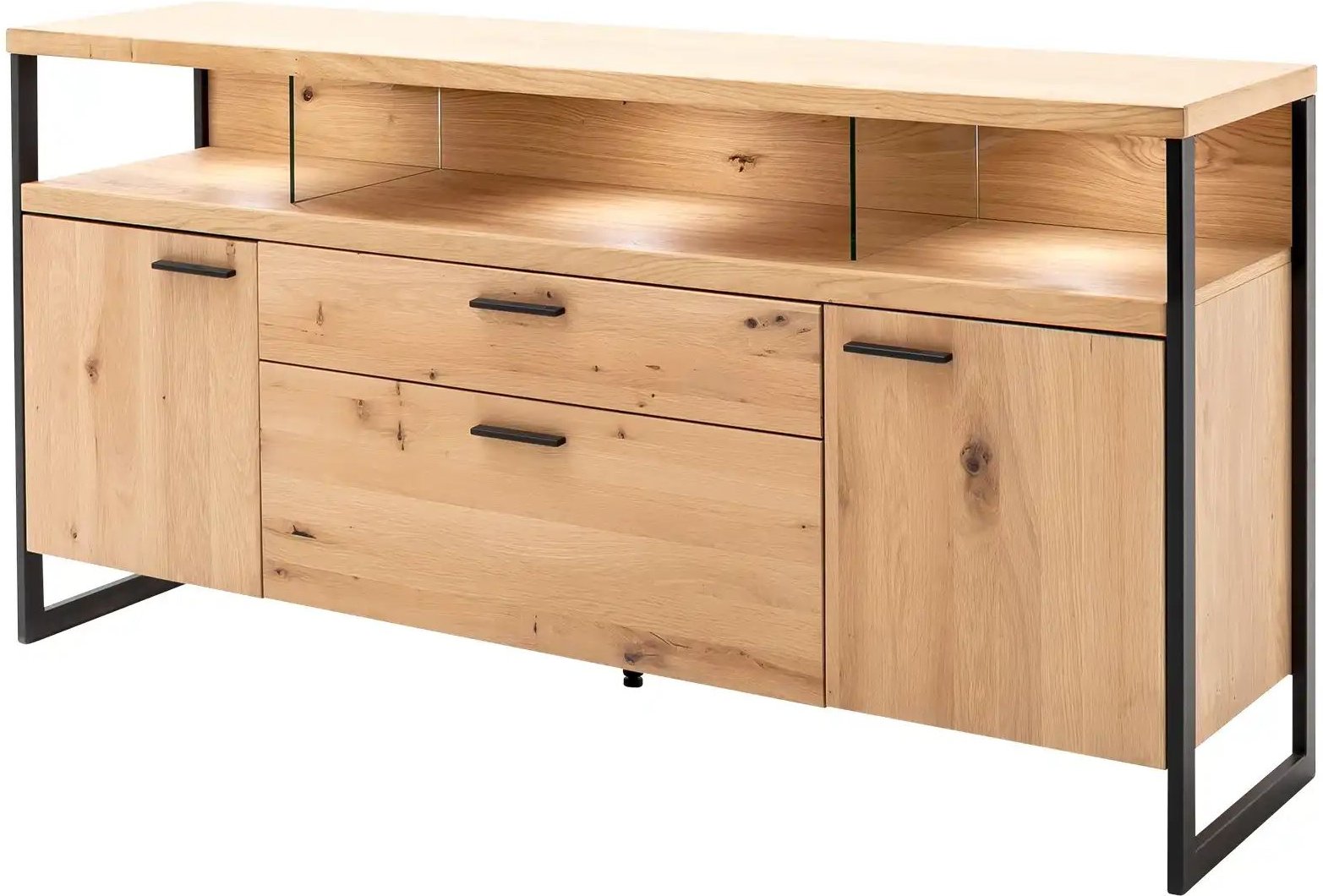 Thumbnail - Woodford Sideboard Sero ¦ holzfarben ¦ Maße (cm): B: 185 H: 92 T: 46.0 Kommoden & Sideboards > Sideboards - Höffner