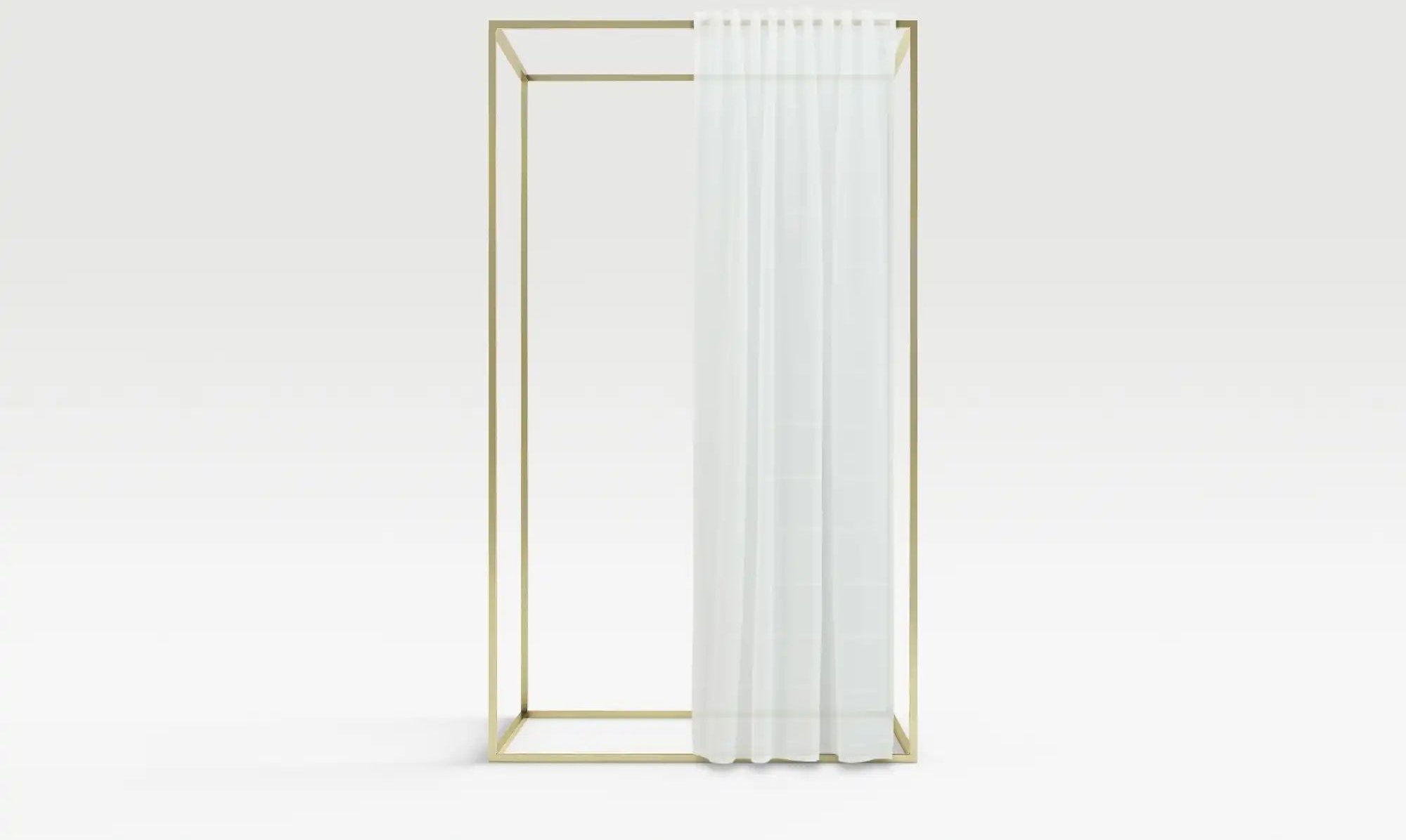 como Verdeckter Schlaufenschal Sandra ¦ weiß ¦ Maße (cm): B: 140 H: 245 Gardinen & Rollos > Gardinen & Vorhänge > Schla...