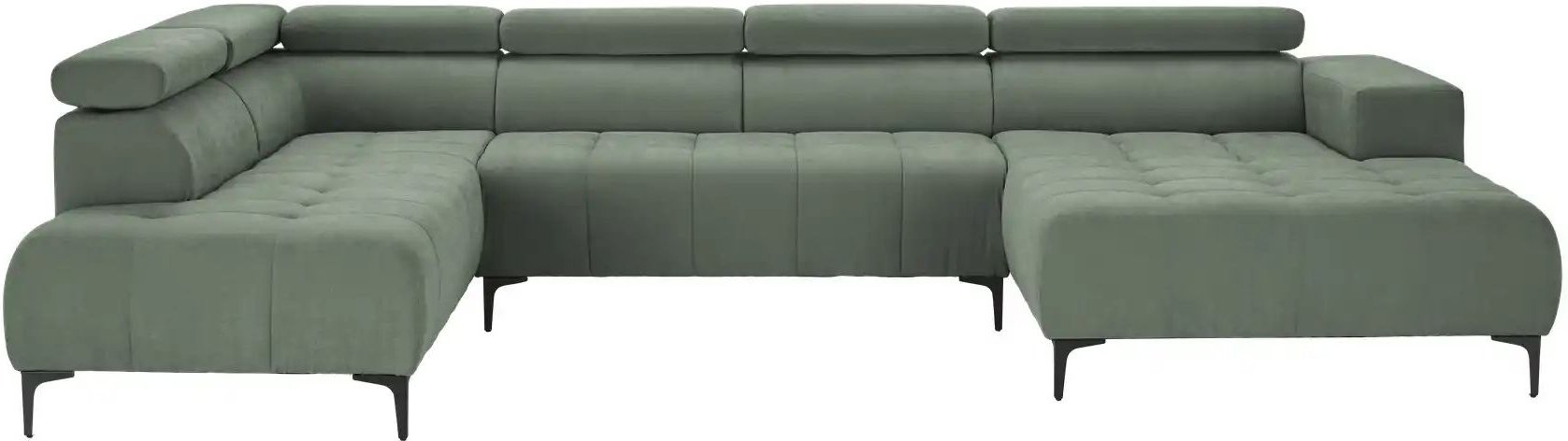 switch Wohnlandschaft Caro ¦ grün ¦ Maße (cm): B: 350 H: 81 T: 214.0 Polstermöbel > Sofas > Wohnlandschaften - Höffner