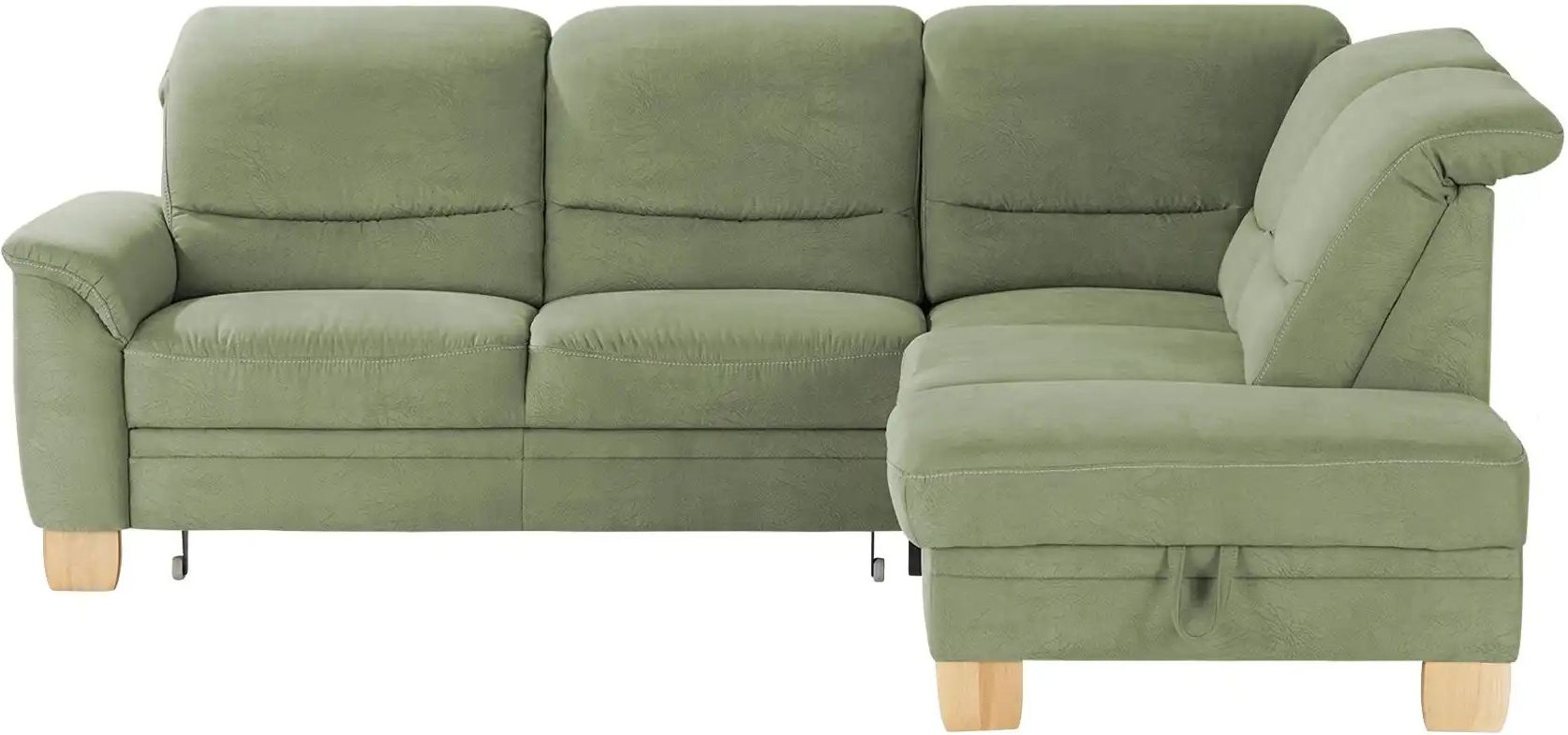 meinSofa Ecksofa Liva ¦ grün ¦ Maße (cm): B: 254 T: 224.0 Polstermöbel > Sofas > Ecksofas - Höffner