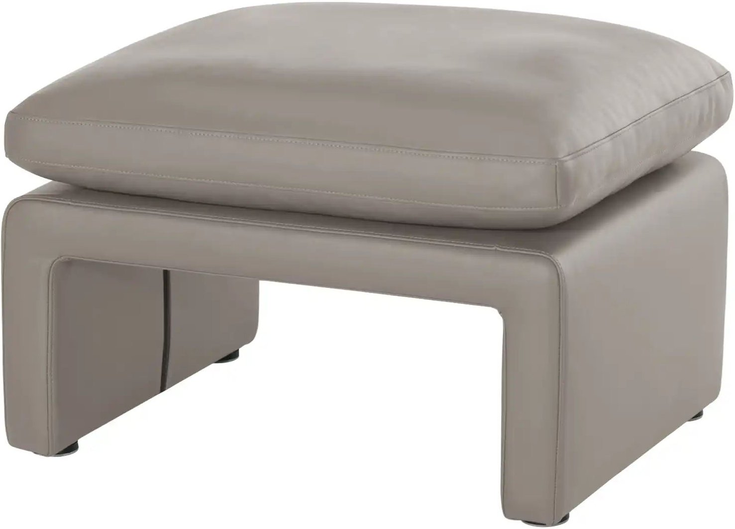 erpo just relax Hocker JR963 Bari ¦ grau ¦ Maße (cm): B: 64 H: 43 T: 51.0 Polstermöbel > Hocker - Höffner