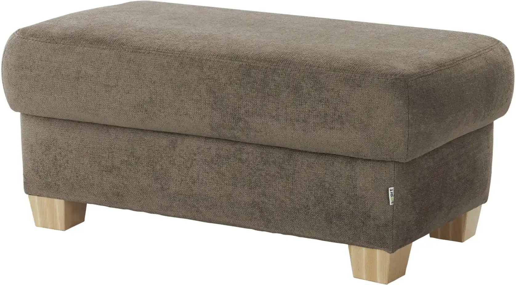 Thumbnail - smart Hocker Valencia ¦ braun ¦ Maße (cm): B: 100 H: 45 T: 60.0 Polstermöbel > Hocker - Höffner