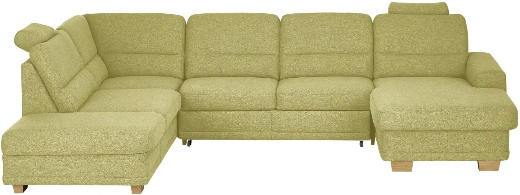 meinSofa Wohnlandschaft Marc ¦ grün ¦ Maße (cm): B: 311 H: 85 T: 234.0 Polstermöbel > Sofas > Schlafsofas - Höffner