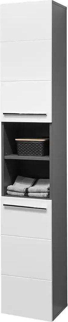 uno Hochschrank Glammsee ¦ weiß ¦ Maße (cm): B: 34 H: 190 T: 30.0 Schränke > Badschränke > Bad-Hochschränke - Höffner