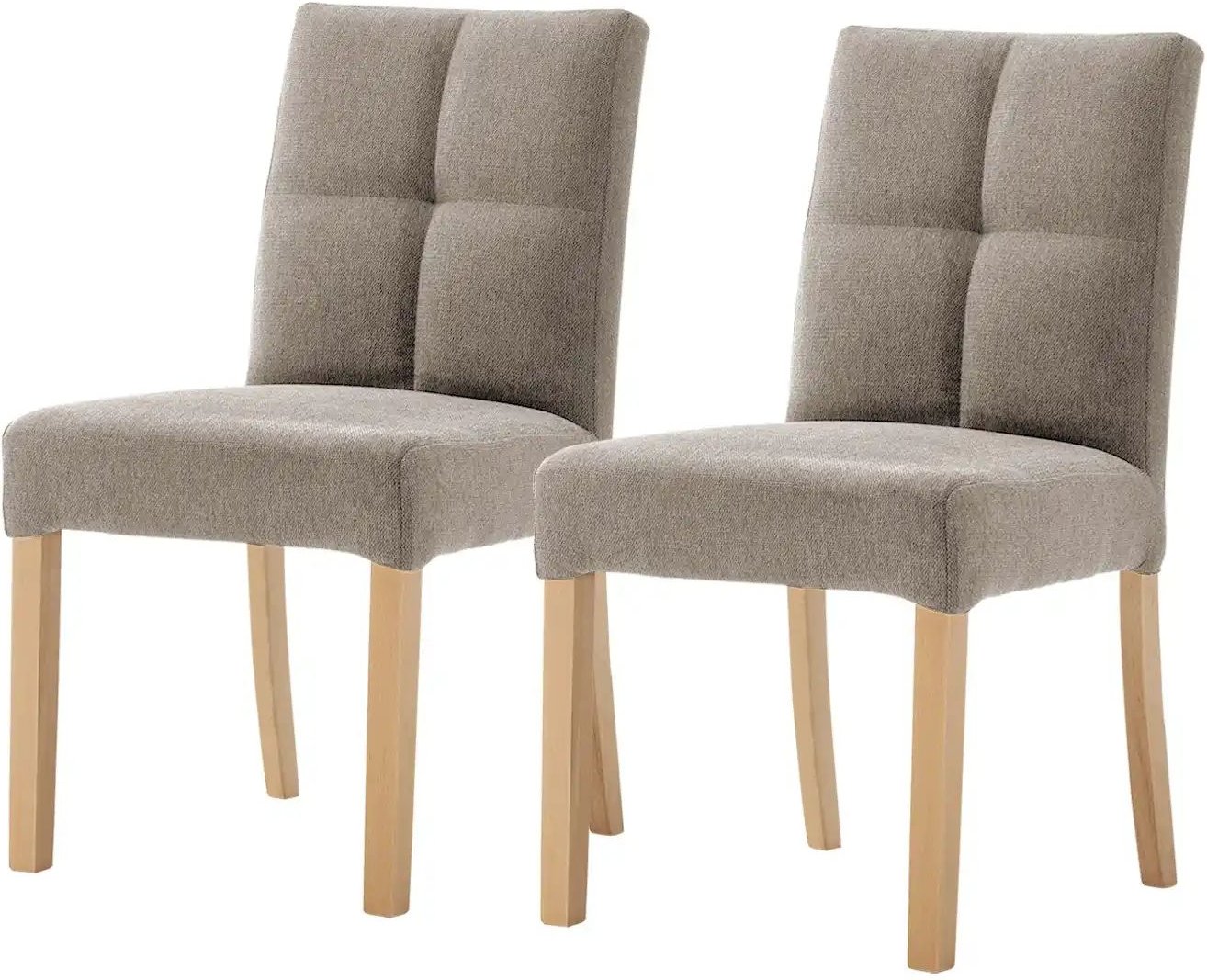 Woodford Esszimmerstuhl im 2er Set Mako ¦ braun ¦ Maße (cm): B: 48 H: 89 T: 64.0 Stühle > Küchenstühle > Polster Küchens...