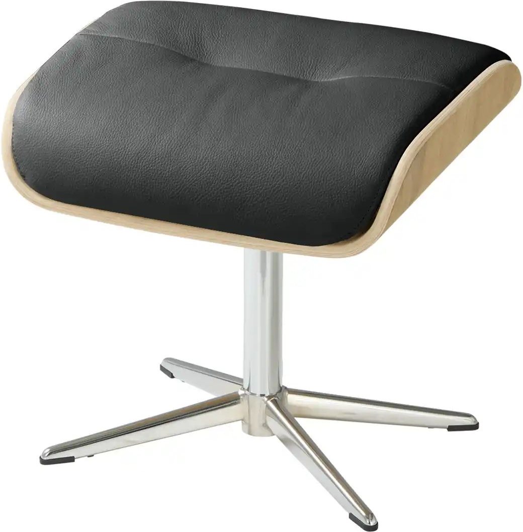 Thumbnail - SKAGEN STUDIO Hocker Lasse ¦ schwarz ¦ Maße (cm): B: 52 H: 45 T: 40.0 Polstermöbel > Hocker - Höffner