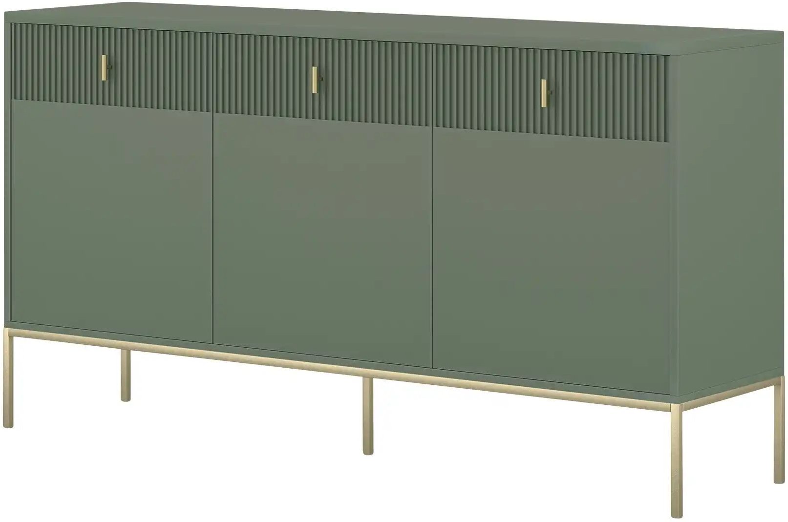 Sideboard Maglione ¦ grün ¦ Maße (cm): B: 154 H: 83 T: 39.0 Kommoden & Sideboards > Sideboards - Höffner