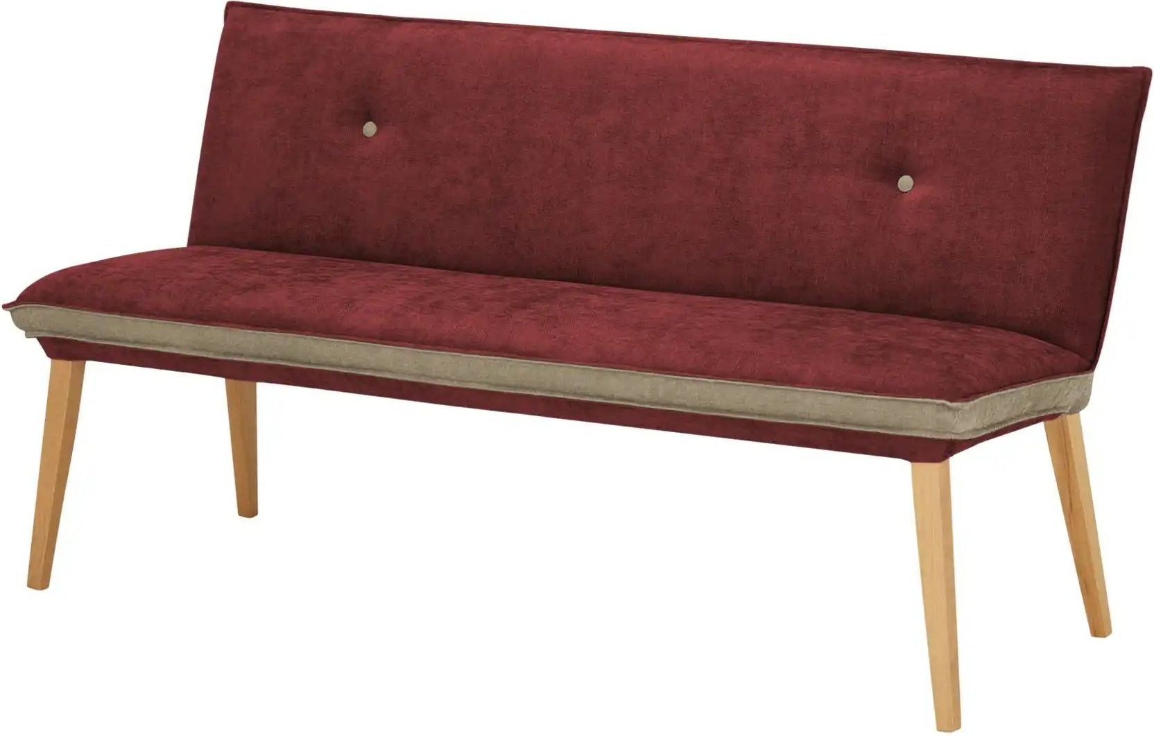 Woodford Polsterbank Sunna ¦ rot ¦ Maße (cm): B: 199 H: 86 T: 67.0 Bänke > Einzelbänke - Höffner