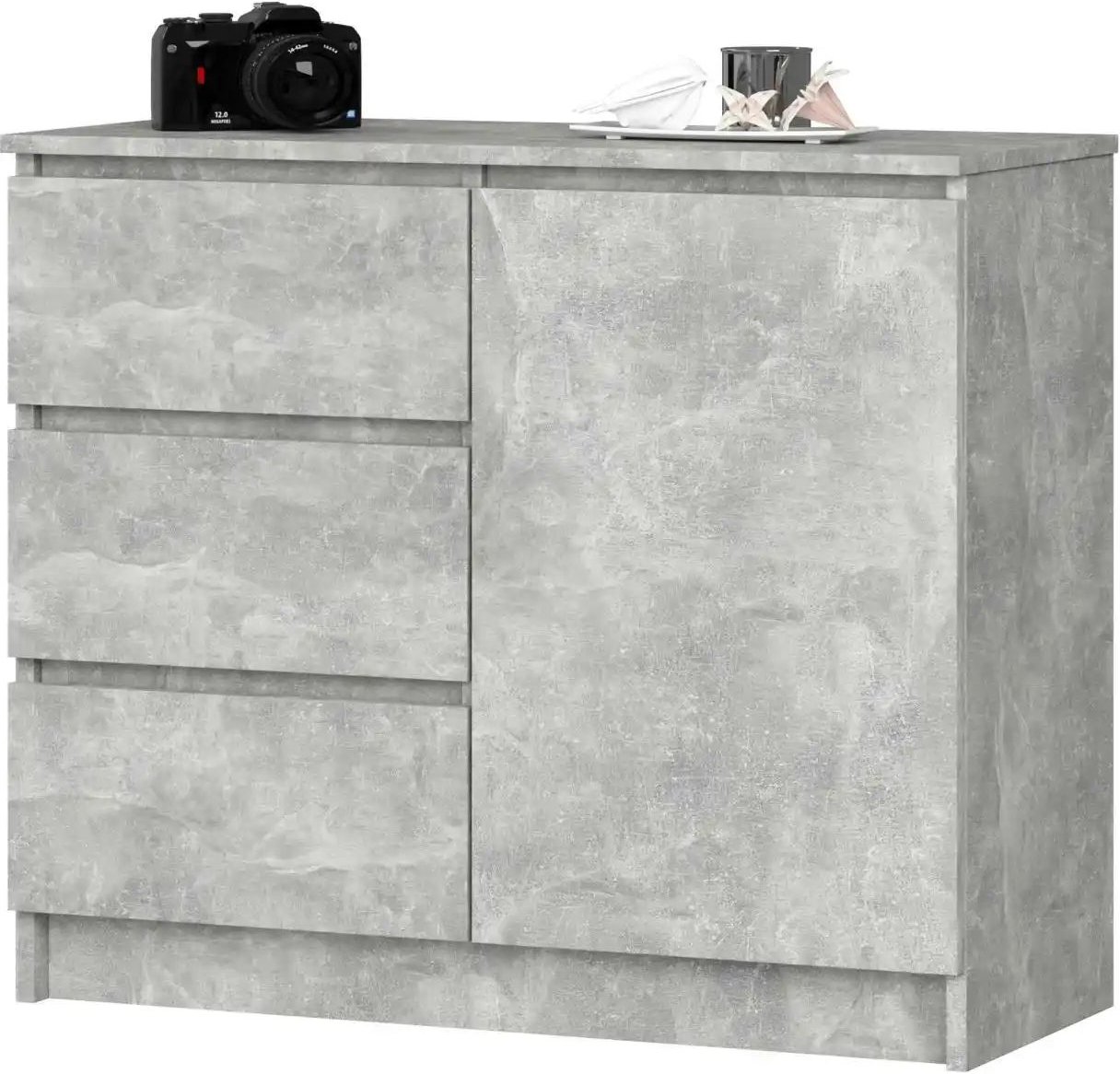 Kommode Kubra ¦ grau ¦ Maße (cm): B: 80 H: 77 Kommoden & Sideboards > Sideboards - Höffner