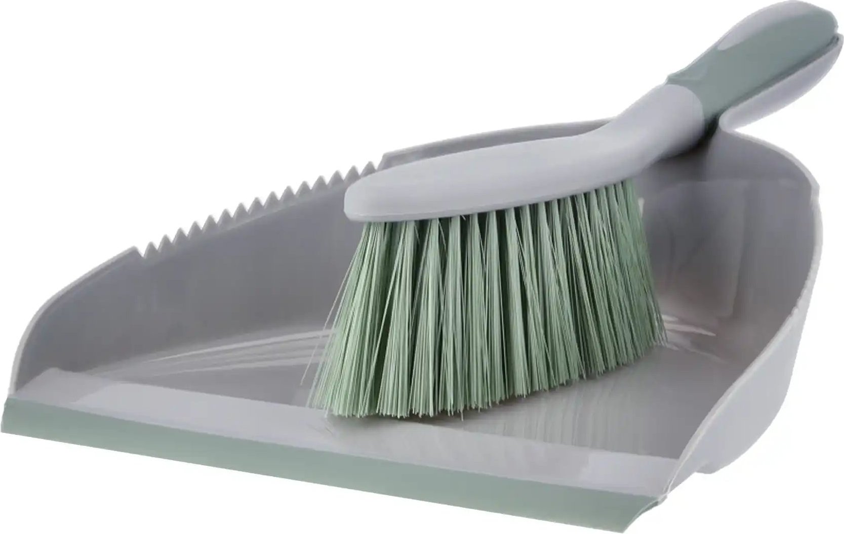KHG Kehrgarnitur 2-teilig ¦ grün ¦ Kunststoff Küchenzubehör & Helfer > Reinigungszubehör - Höffner
