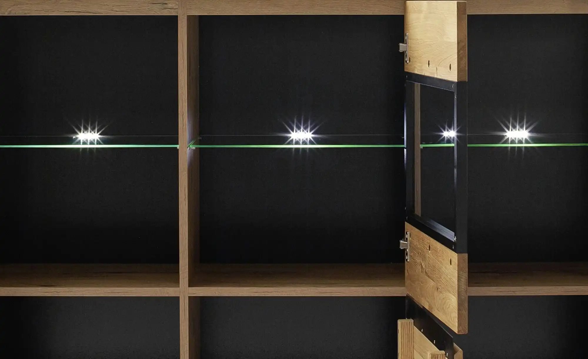 uno LED-Beleuchtung Yaya ¦ schwarz ¦ Maße (cm): B: 10 H: 1 T: 3.0 Lampen & Leuchten > Möbelleuchten - Höffner