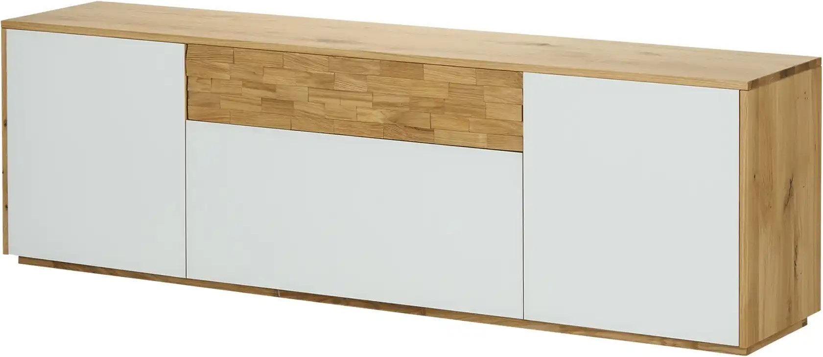 Wohnwert Lowboard Kreta ¦ weiß ¦ Maße (cm): B: 210 H: 64 T: 43.0 Kommoden & Sideboards > Lowboards - Höffner