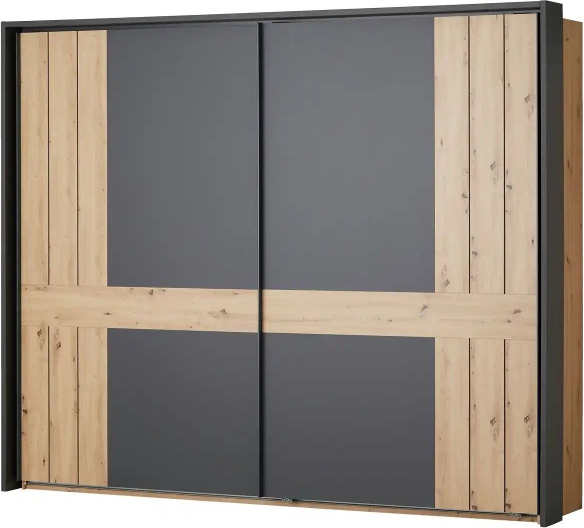 Thumbnail - uno Schwebetürenschrank 2-türig Zumar ¦ holzfarben ¦ Maße (cm): B: 280 H: 231 T: 60.0 Schränke > Kleiderschränke > Sch...