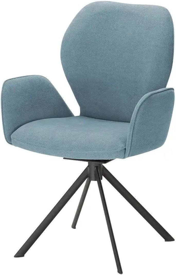 Wohnwert Esszimmerstuhl Lea ¦ blau ¦ Maße (cm): B: 62 H: 92 T: 46.0 Stühle > Küchenstühle > Küchenstühle mit Armlehnen ...