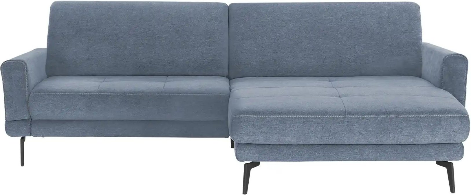 Thumbnail - meinSofa Ecksofa Mike ¦ blau ¦ Maße (cm): B: 251 H: 86 T: 180.0 Polstermöbel > Sofas > 3-Sitzer - Höffner