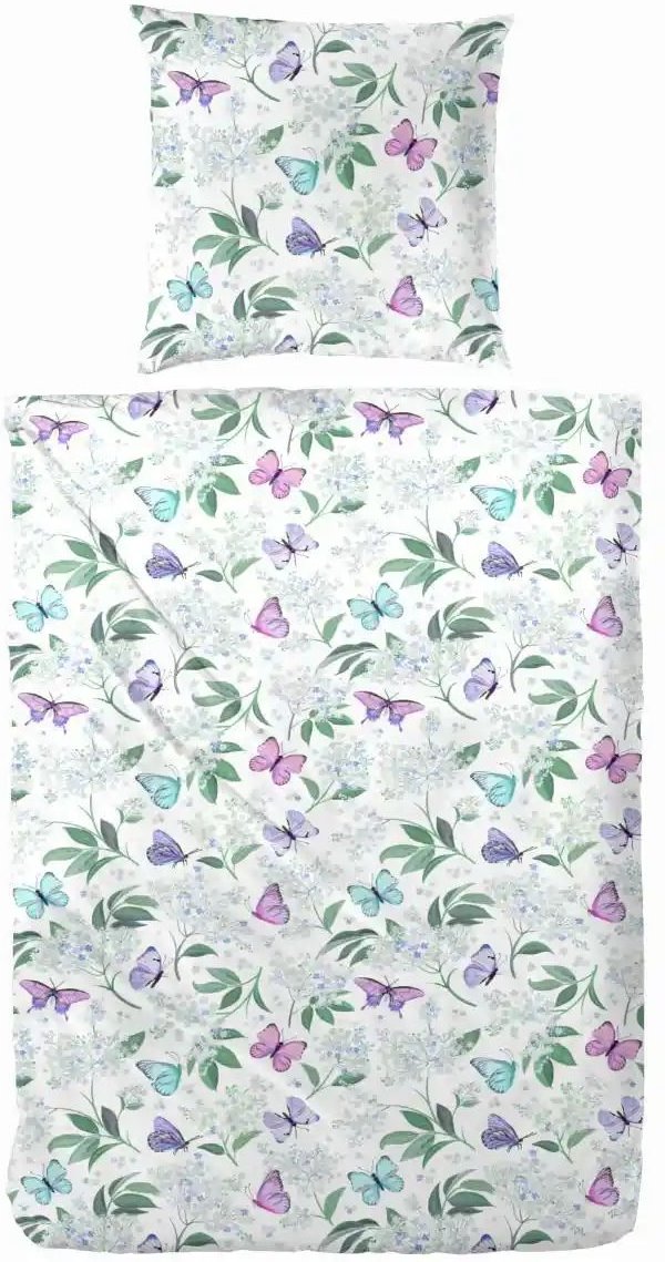 Bettwäsche-Set ¦ lila/violett ¦ Maße (cm): B: 155 H: 1 Bettwaren > Bettwäsche > Bettwäsche ganzjährig - Höffner