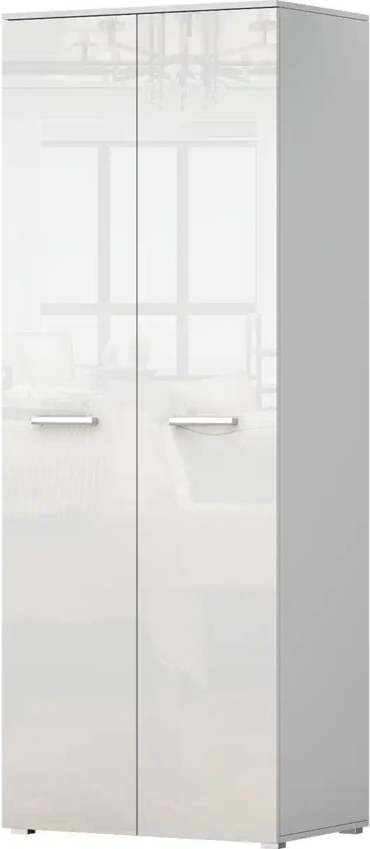 Thumbnail - Drehtürenschrank Franco ¦ weiß ¦ Maße (cm): B: 80 H: 199 Schränke > Kleiderschränke > Drehtürenschränke - Höffner