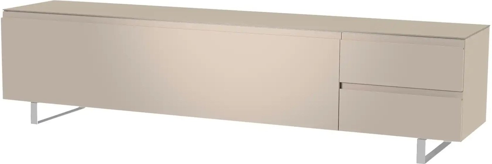 TV Board Nicolo Phono ¦ creme ¦ Maße (cm): B: 210 H: 51 T: 45.0 Kommoden & Sideboards > TV Lowboards - Höffner
