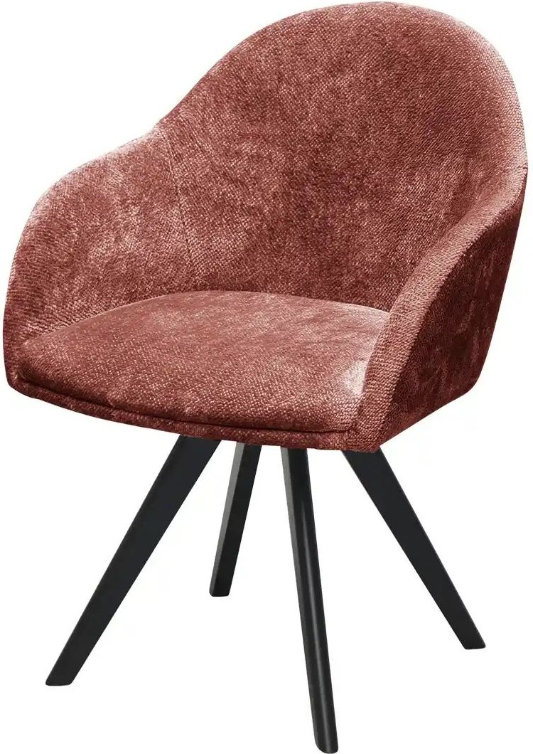 Woodford Polsterstuhl Cross ¦ rot ¦ Maße (cm): B: 61,5 H: 84,5 T: 62.0 Stühle > Esszimmerstühle > Esszimmerstühle mit A...