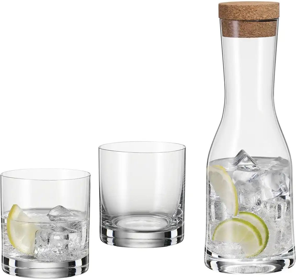 BOHEMIA Wasserset Libera ¦ transparent/klar ¦ Glas Gläser & Karaffen - Höffner
