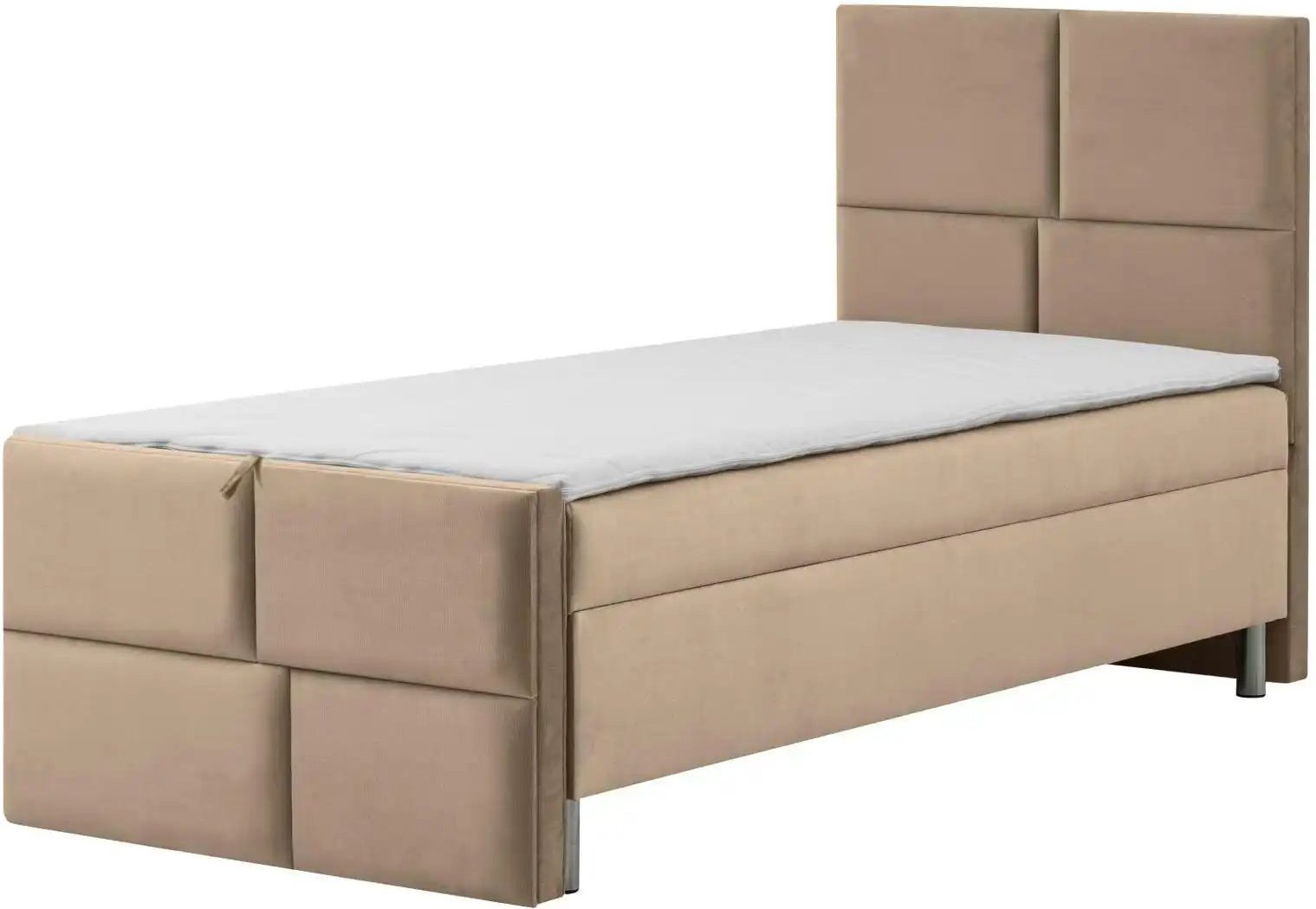 Boxbett mit Bettkasten Adria ¦ beige ¦ Maße (cm): B: 90 H: 110 Betten > Komfortbetten - Höffner