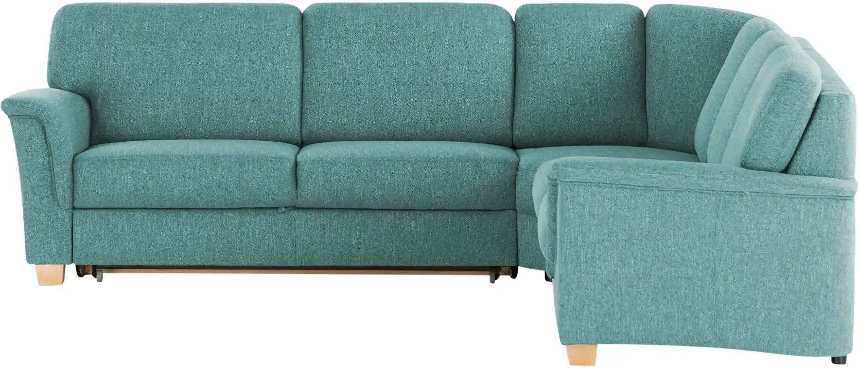 Thumbnail - smart Ecksofa Valencia ¦ türkis/petrol ¦ Maße (cm): B: 272 H: 90 T: 242.0 Polstermöbel > Sofas > Ecksofas - Höffner