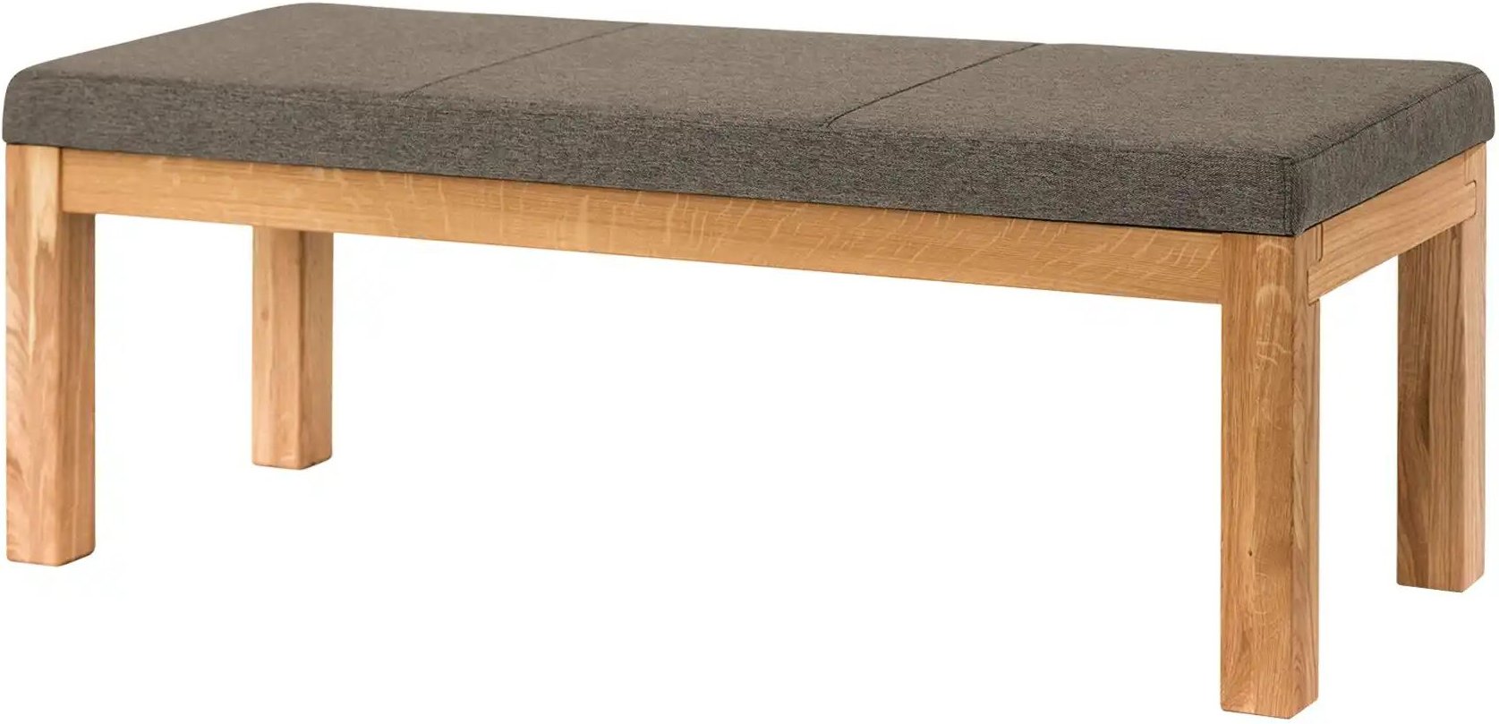 Woodford Polster-Sitzbank massiv Melia ¦ braun ¦ Maße (cm): B: 150 H: 49 T: 50.0 Bänke > Einzelbänke - Höffner