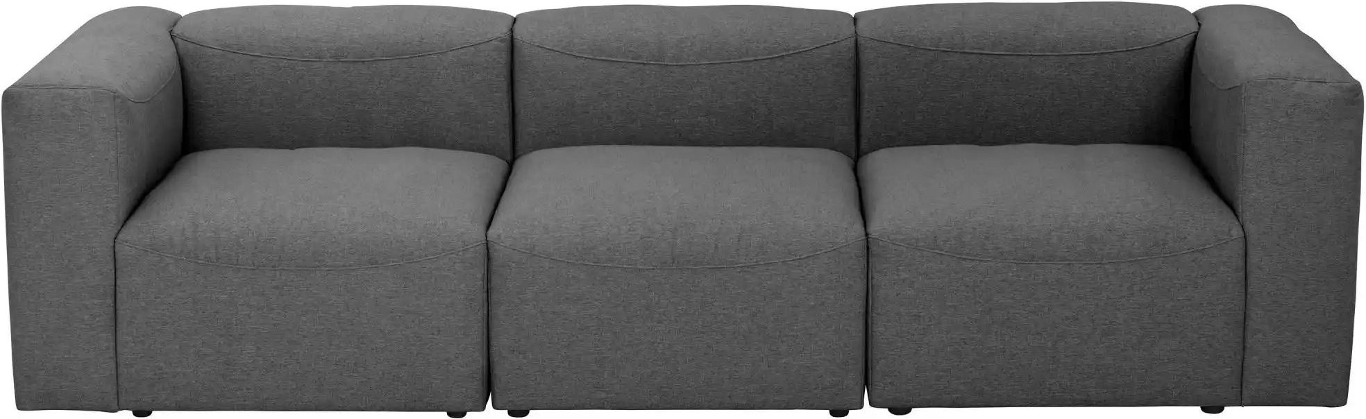 Max Winzer Einzelsofa modular Lena ¦ schwarz ¦ Maße (cm): B: 275 H: 73 Polstermöbel > Sofas > 3-Sitzer - Höffner