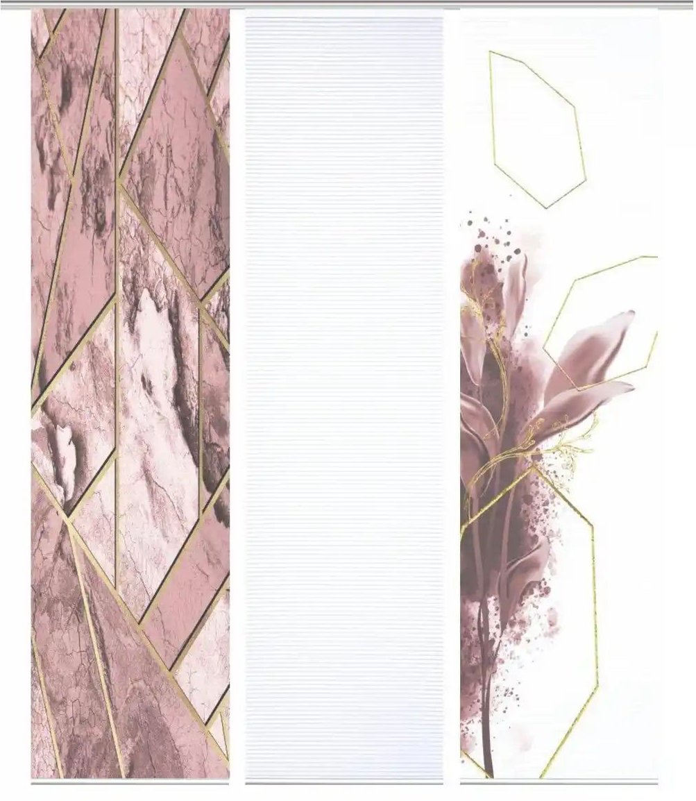 HOME in green Schiebevorhang ¦ kupfer ¦ Synthetik ¦ Maße (cm): B: 60 H: 245 Gardinen & Rollos > Gardinen & Vorhänge > ...