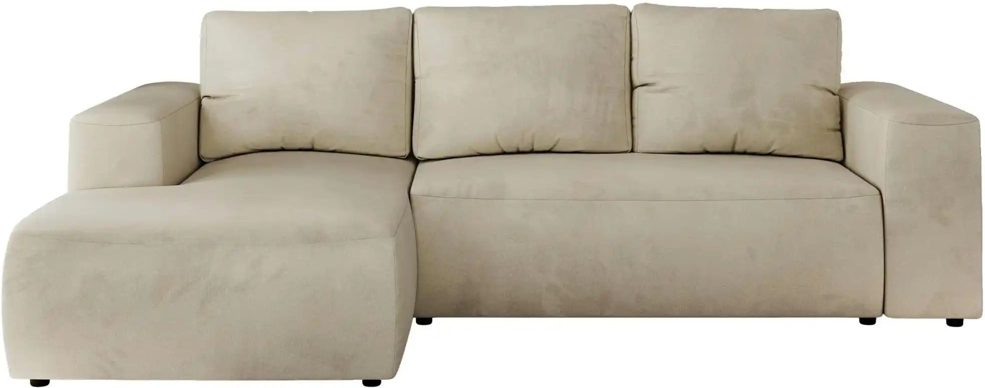 Ecksofa Beige mit Schlaffunktion Trentino ¦ beige ¦ Maße (cm): B: 266 H: 89 Polstermöbel > Sofas > Ecksofas - Höffner